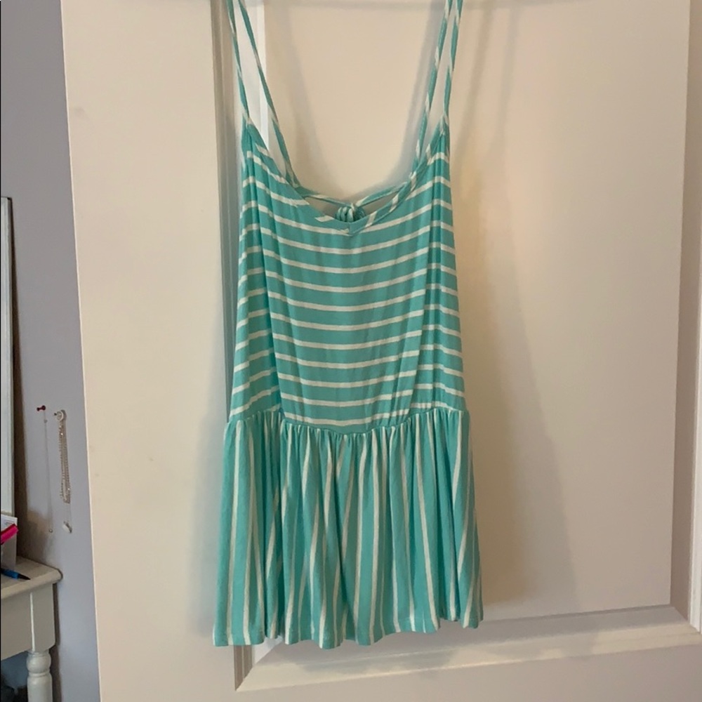 LA hearts striped tank top